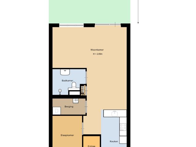 Plattegrond van Aletta Rutgersstraat 112
