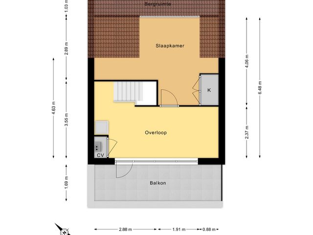 Plattegrond van Karekiet 53