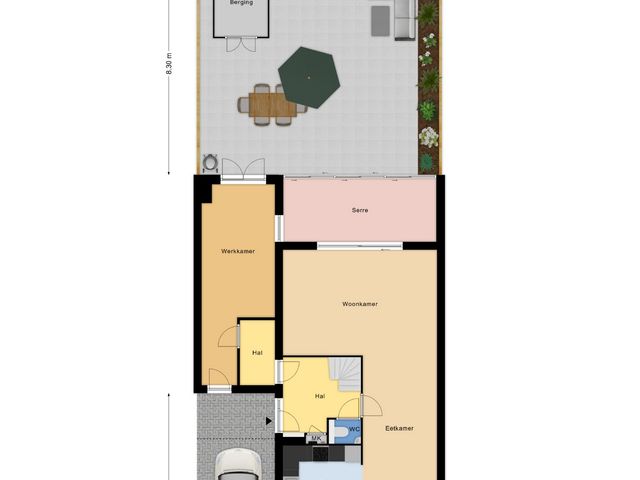 Plattegrond van Karekiet 53