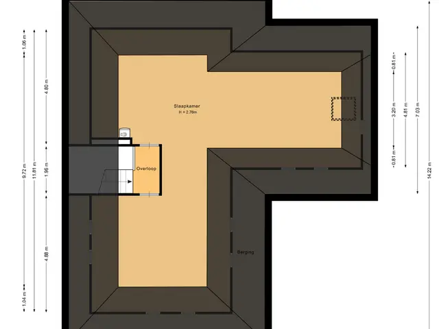 Plattegrond van Eliasdreef 2