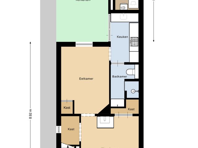 Plattegrond van Schoolstraat 25