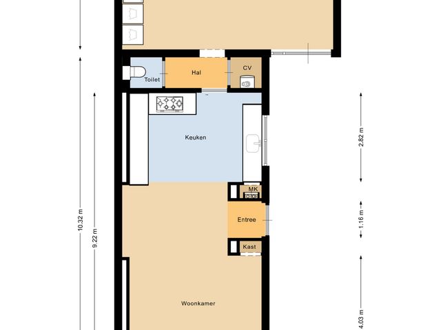 Plattegrond van Noordwind 20