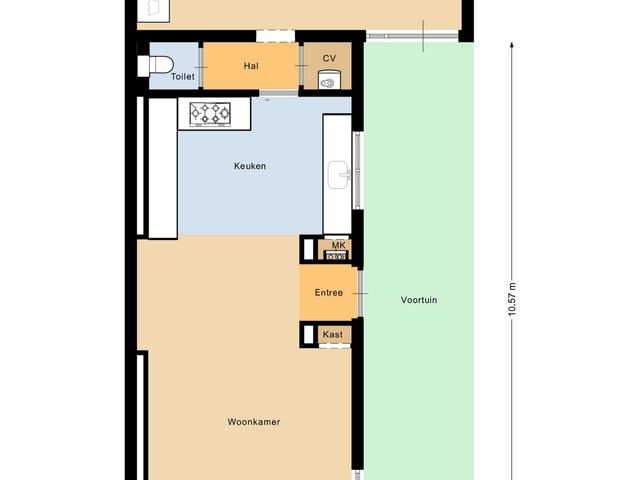 Plattegrond van Noordwind 20