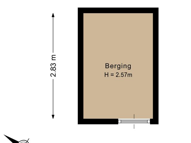 Plattegrond van Woutersweg 75