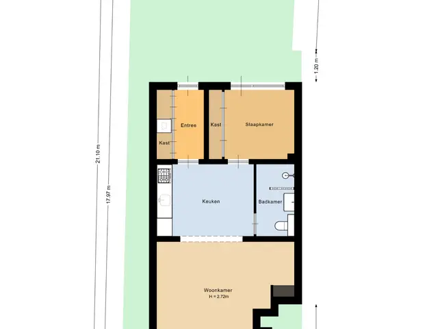 Plattegrond van Woutersweg 75