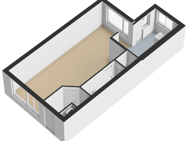 Plattegrond van Marsmanstraat 25