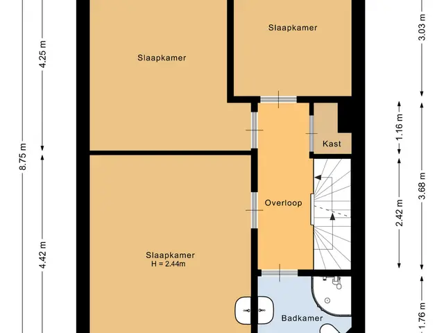 Plattegrond van Ravellaan 1