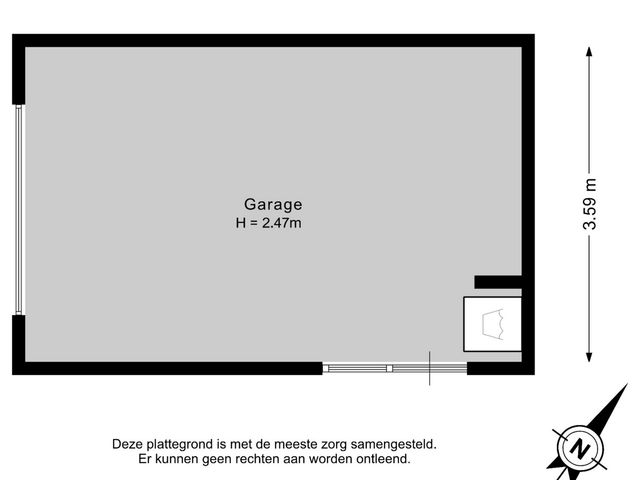 Plattegrond van Ravellaan 1