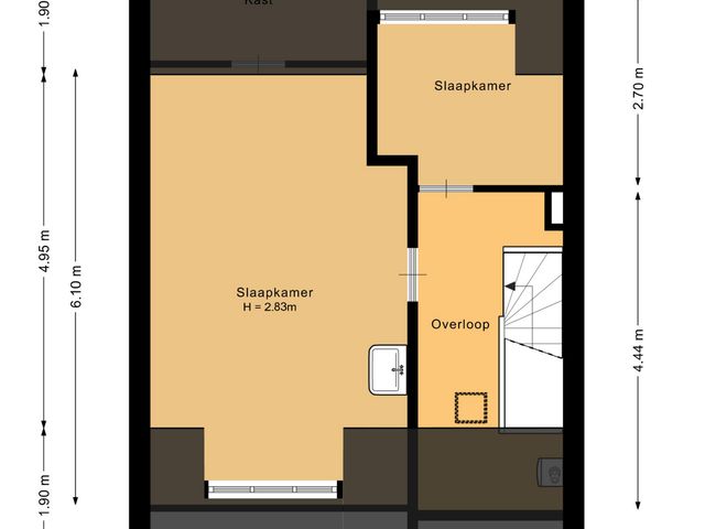 Plattegrond van Ravellaan 1