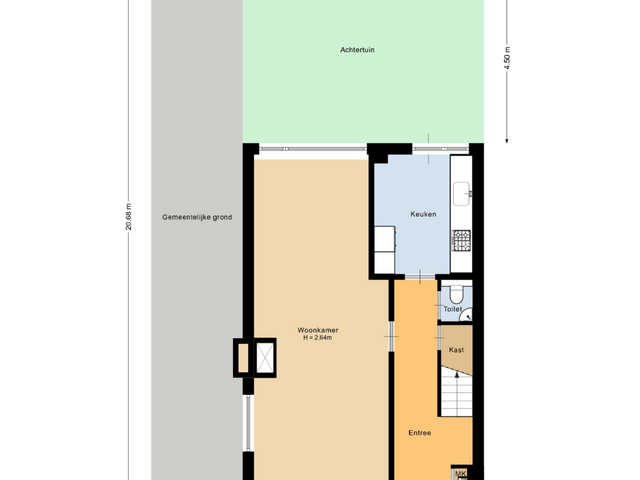 Plattegrond van Ravellaan 1
