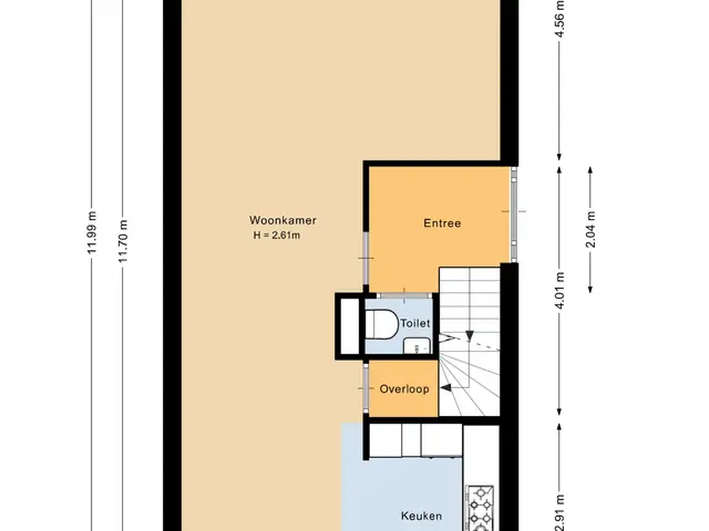 Plattegrond van Waterlijn 16