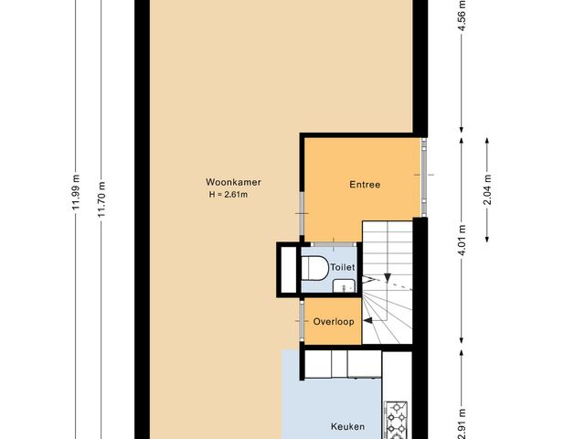 Plattegrond van Waterlijn 16