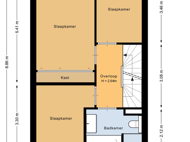 Plattegrond van Portalaan 10