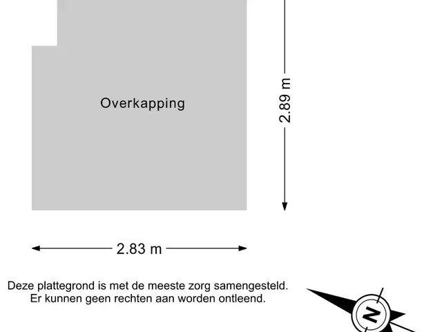 Plattegrond van Prins Clausstraat 96