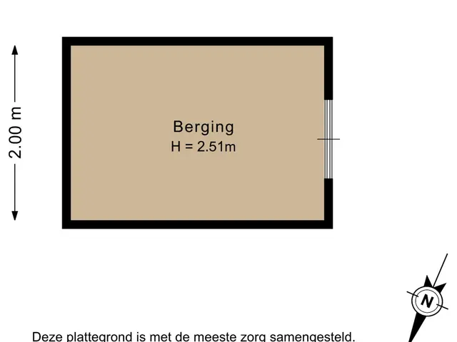 Plattegrond van Bever 3