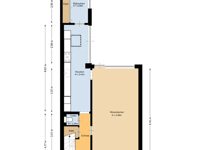 Plattegrond van Gerberalaan 18