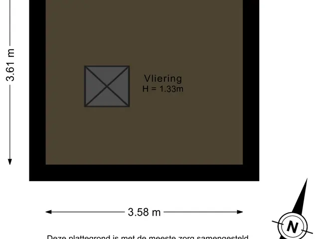 Plattegrond van Gerberalaan 18