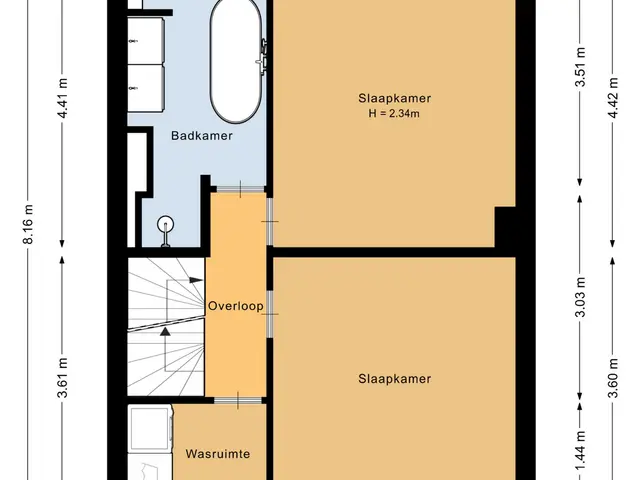 Plattegrond van Gerberalaan 18
