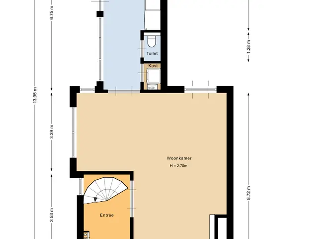 Plattegrond van Noordwind 26