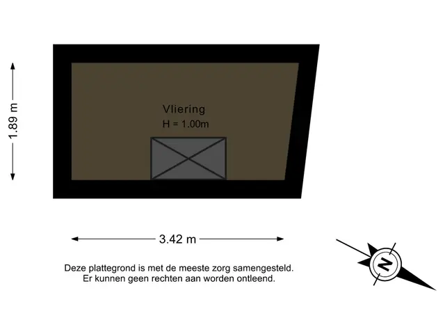 Plattegrond van Duindistel 8