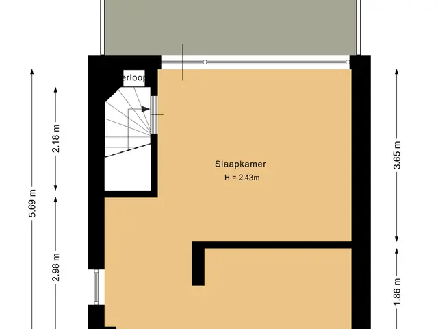 Plattegrond van Riviergrondel 21