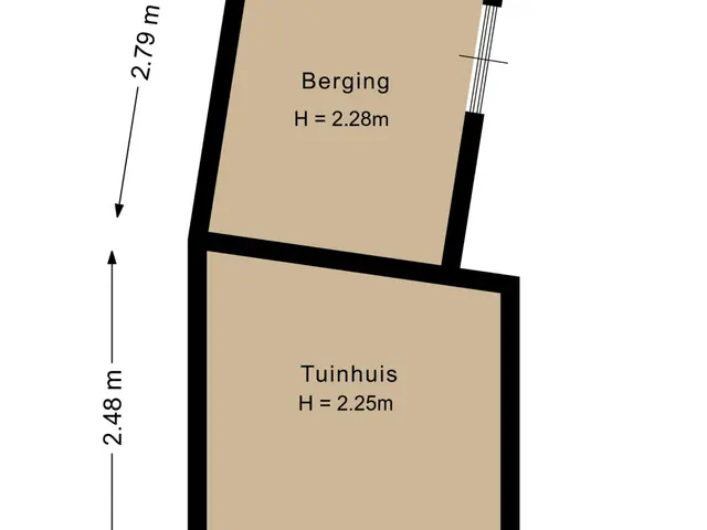 Plattegrond van Sint Isidorusstraat 15