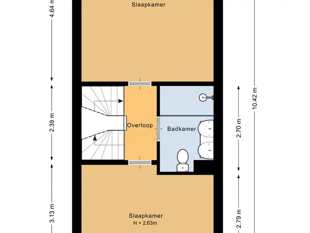 Plattegrond van Sint Isidorusstraat 15