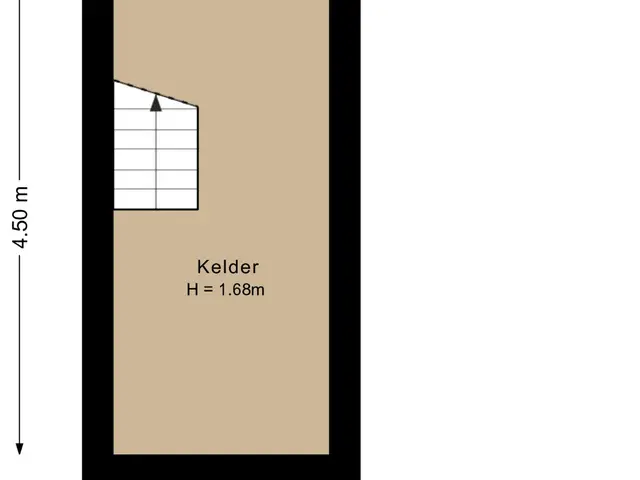 Plattegrond van Zwartendijk 23