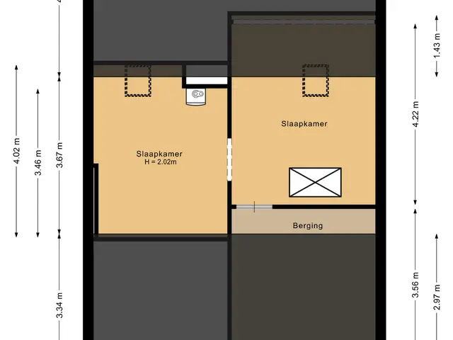 Plattegrond van Leeuweriklaan 46