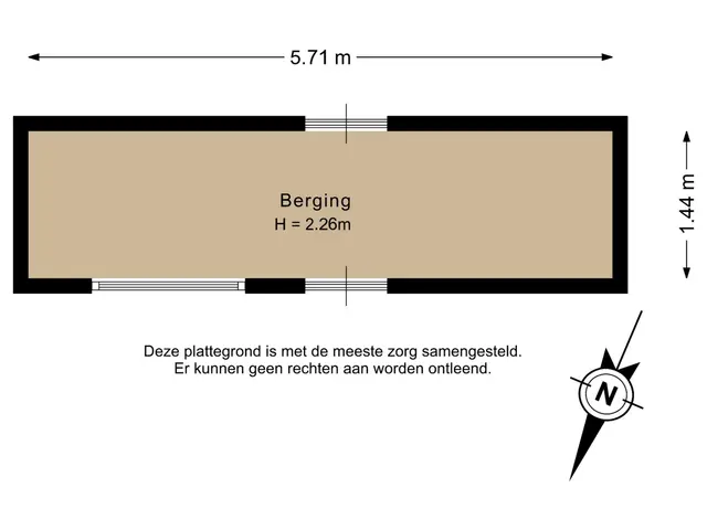Plattegrond van Willem van der Kaaijstraat 27