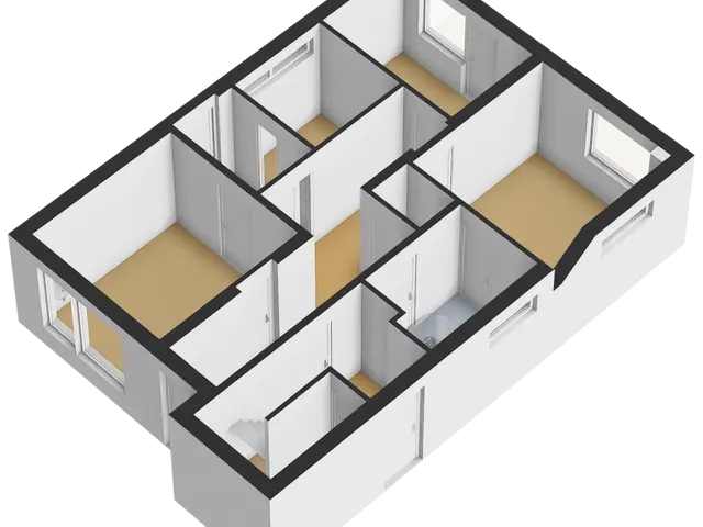 Plattegrond van Dijkweg 77B