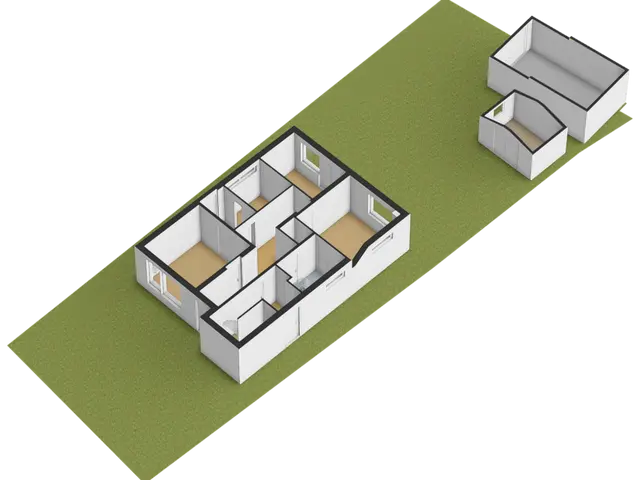 Plattegrond van Dijkweg 77B