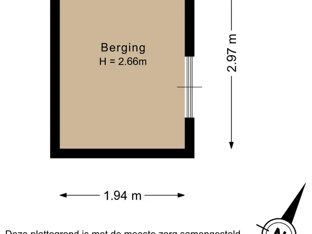 Plattegrond van Abdij van Rijnsburglaan 26
