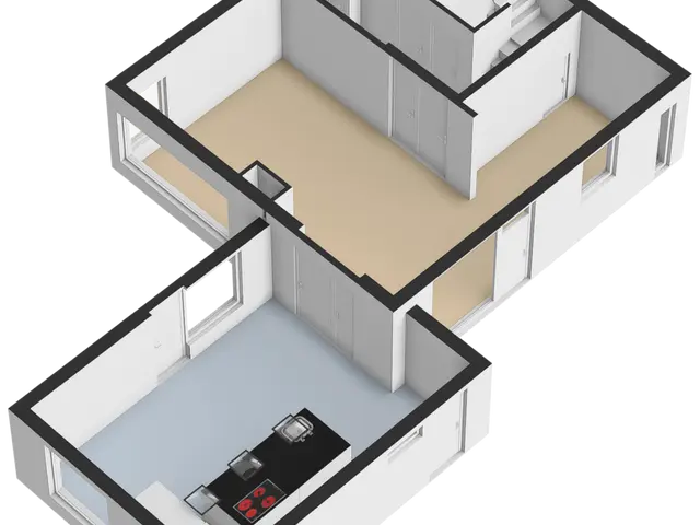 Plattegrond van Hoflaan 33