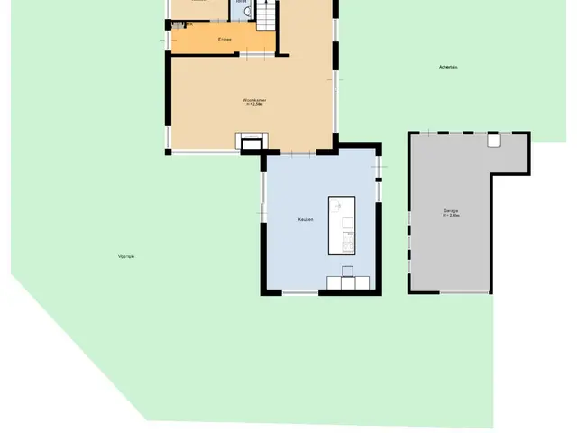 Plattegrond van Hoflaan 33