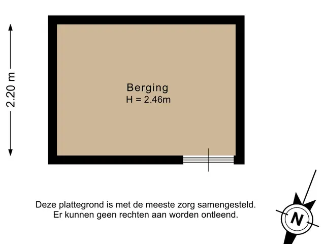 Plattegrond van van Gochstraat 22