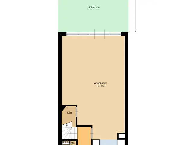 Plattegrond van van Gochstraat 22