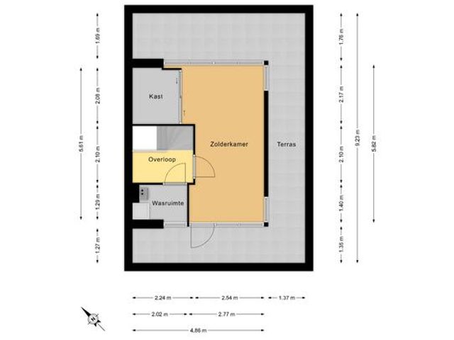 Plattegrond van Reiger 28