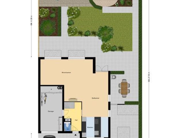 Plattegrond van Reiger 28