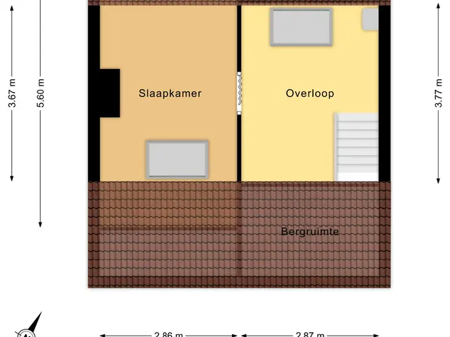 Plattegrond van Bachlaan 15