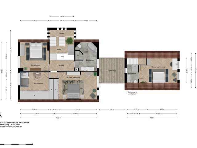 Plattegrond van Grote Achterweg 19