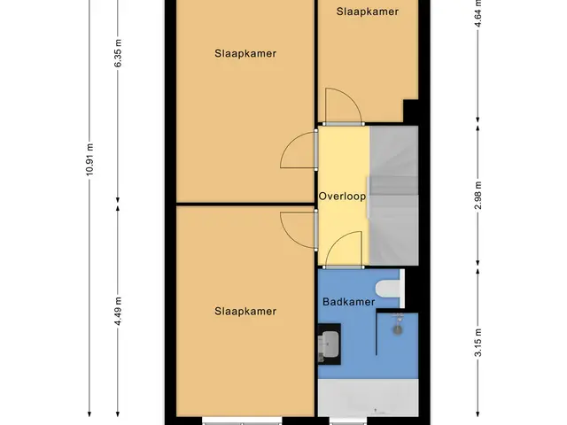 Plattegrond van Citroenvlinder 25