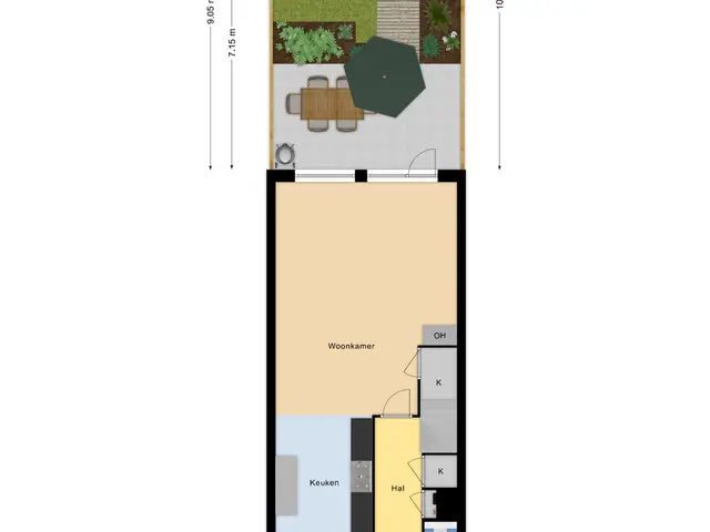 Plattegrond van Citroenvlinder 25