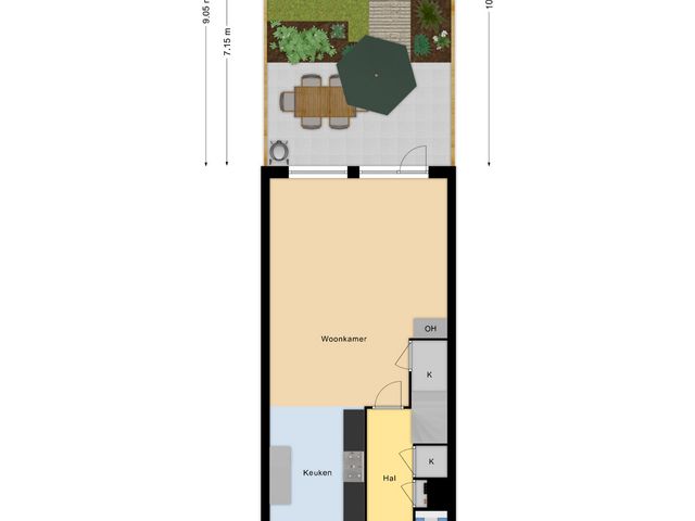 Plattegrond van Citroenvlinder 25