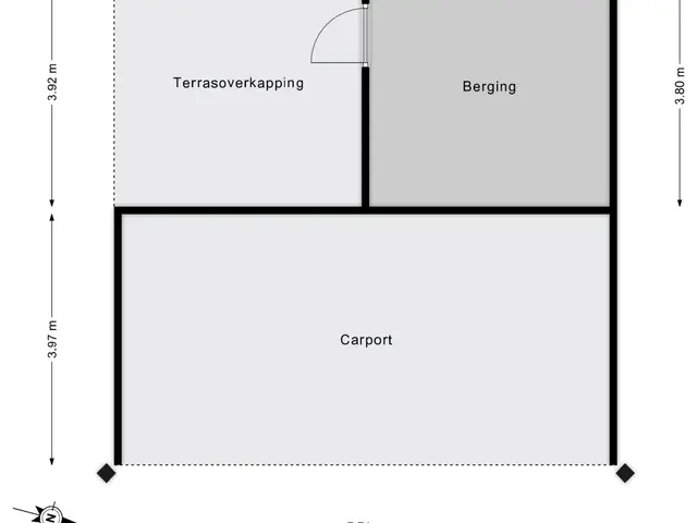 Plattegrond van Westgaag 100