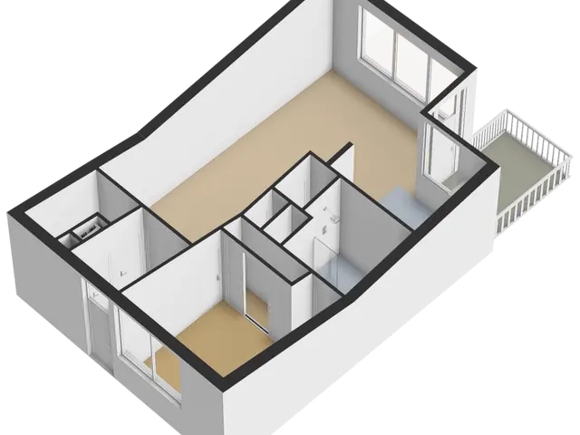 Plattegrond van van Heuven Goedhartlaan 47