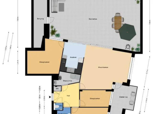 Plattegrond van Ahornstraat 2ap13