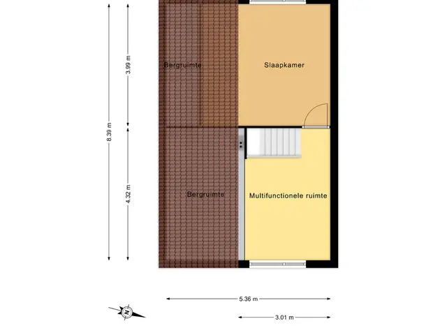 Plattegrond van Vondellaan 16