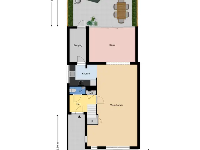 Plattegrond van Vondellaan 16