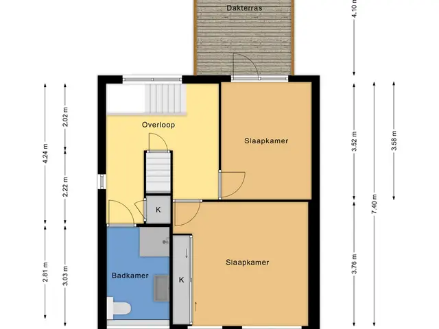 Plattegrond van Molenstraat 19